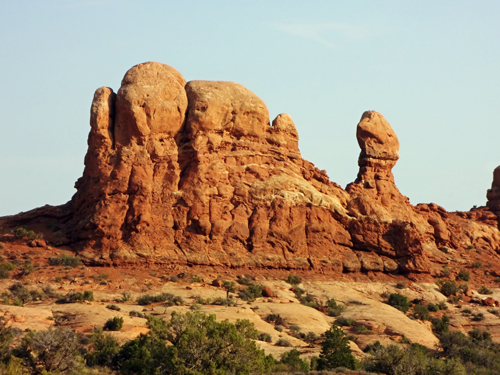 formation at Arches National Park